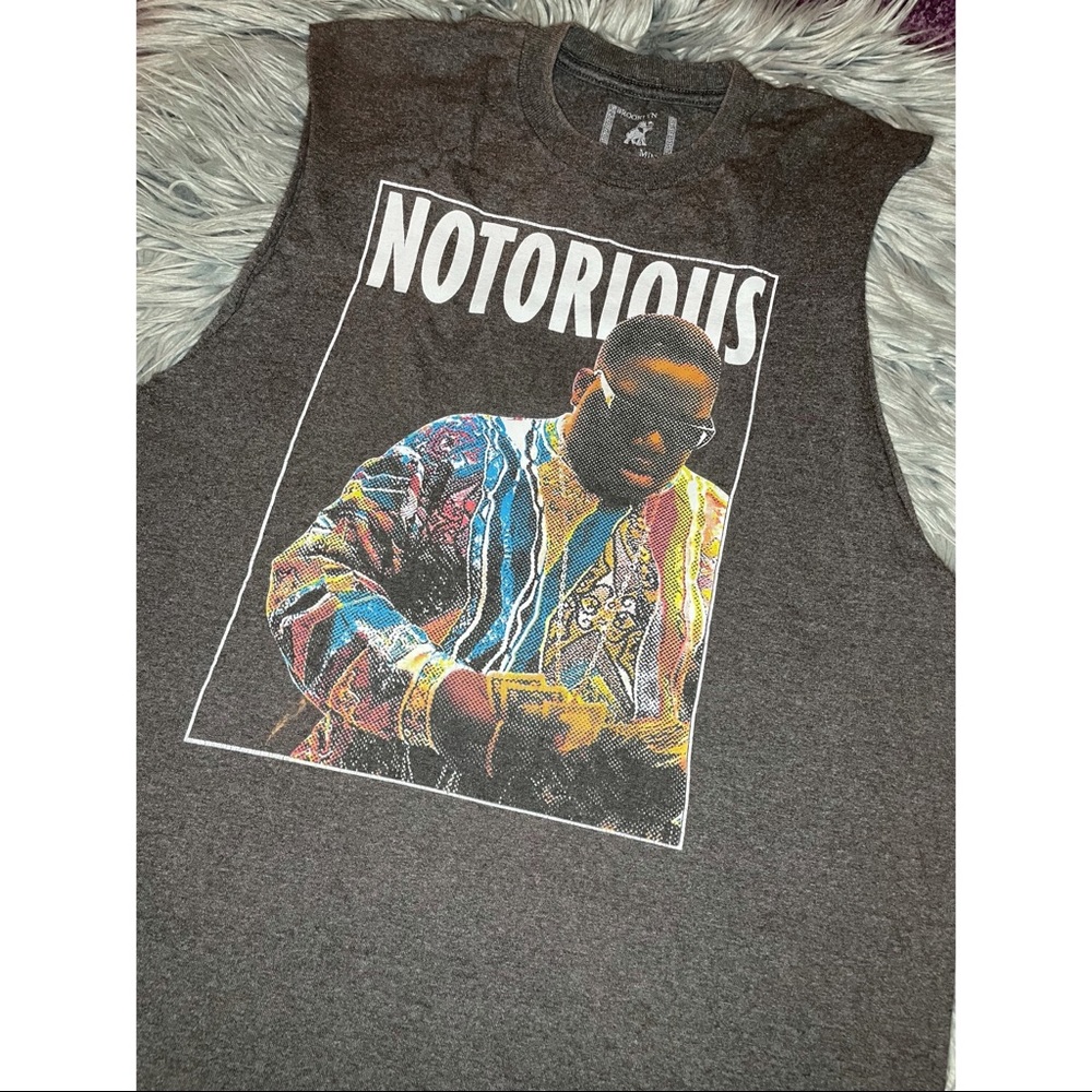Notorious BIG Cut Off T Shirt